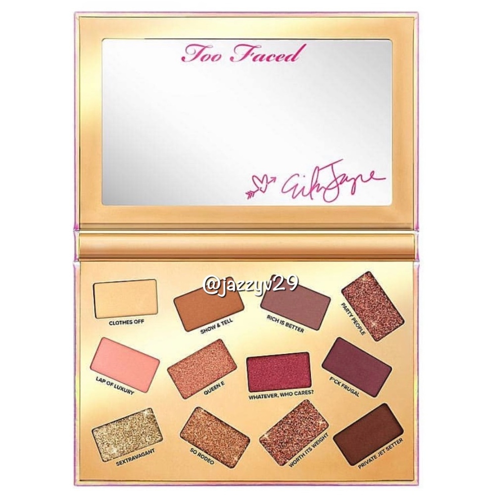 💗Too Faced x Erika Jayne Pretty Mess Eyeshadow Palette💗